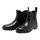 Grand Step Shoes Gummistiefel Vickie (Chelseaboot aus Naturkautschuk) schwarz Damen